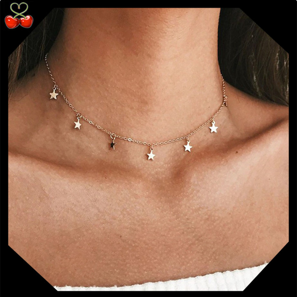 2/$25🍒 Dainty STAR Choker 🌟 - Picture 3 of 5